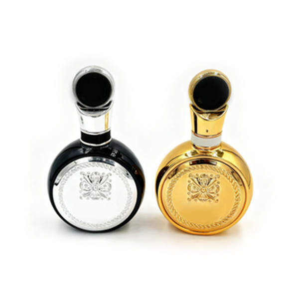 Best-selling 30ml 50ml 100ml high-end set series round fish scale perfume glass bottle