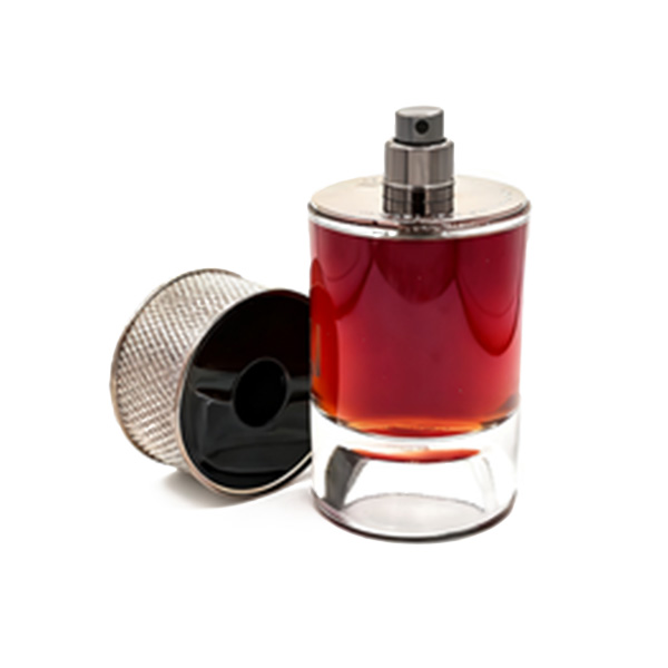 100ml cylindrical Arabic hot selling perfume glass bottle