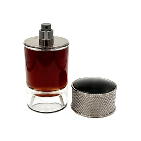 100ml cylindrical Arabic hot selling perfume glass bottle