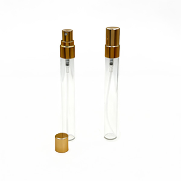 10ml transparent glass roller bottle