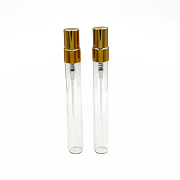 10ml transparent glass roller bottle