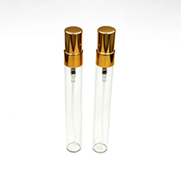 10ml transparent glass roller bottle