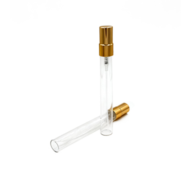10ml transparent glass roller bottle