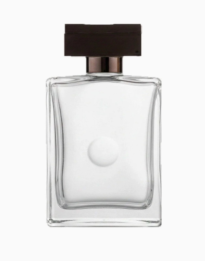 HJ-215 Curved Square Glass Perfume Bottle – 50 / 100 ml