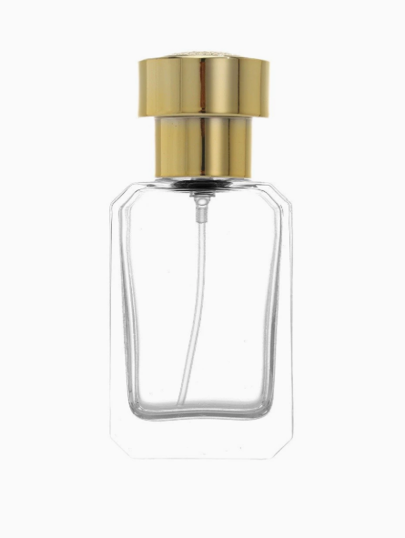 HJ-223 Tapered Rectangular Glass Perfume Bottle – 30 / 50 / 100 ml