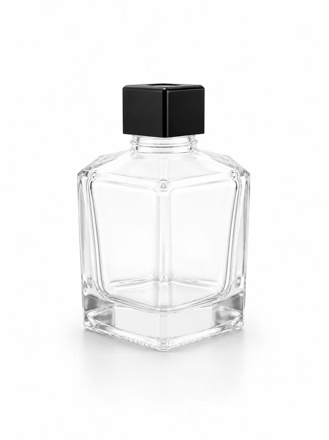 HJ-332 Square Glass Reed Diffuser Bottle – 30 / 50 / 100 / 150 ml