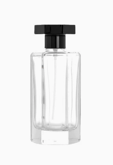 HJ-211 Fluted Cylindrical Glass Perfume Bottle – 50 / 100 ml