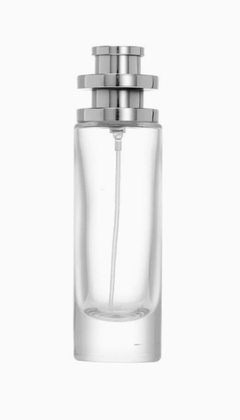 HJ-209 Slim Cylindrical Glass Perfume Bottle – 30 / 50 ml
