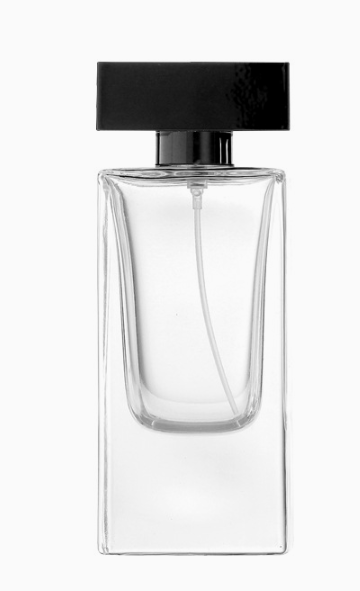HJ-237 Tall Framed Rectangular Glass Perfume Bottle – 60 / 100 ml