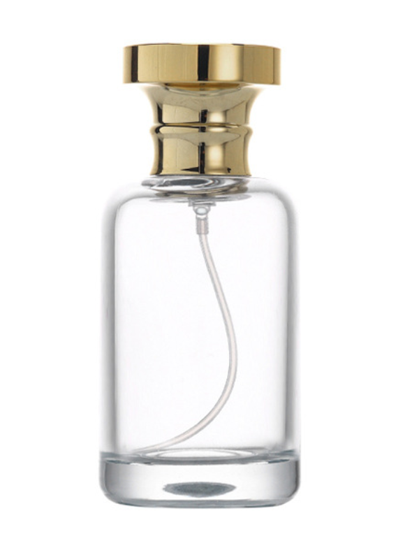 HJ-205 Rounded Rectangular Glass Perfume Bottle – 50 / 100 ml