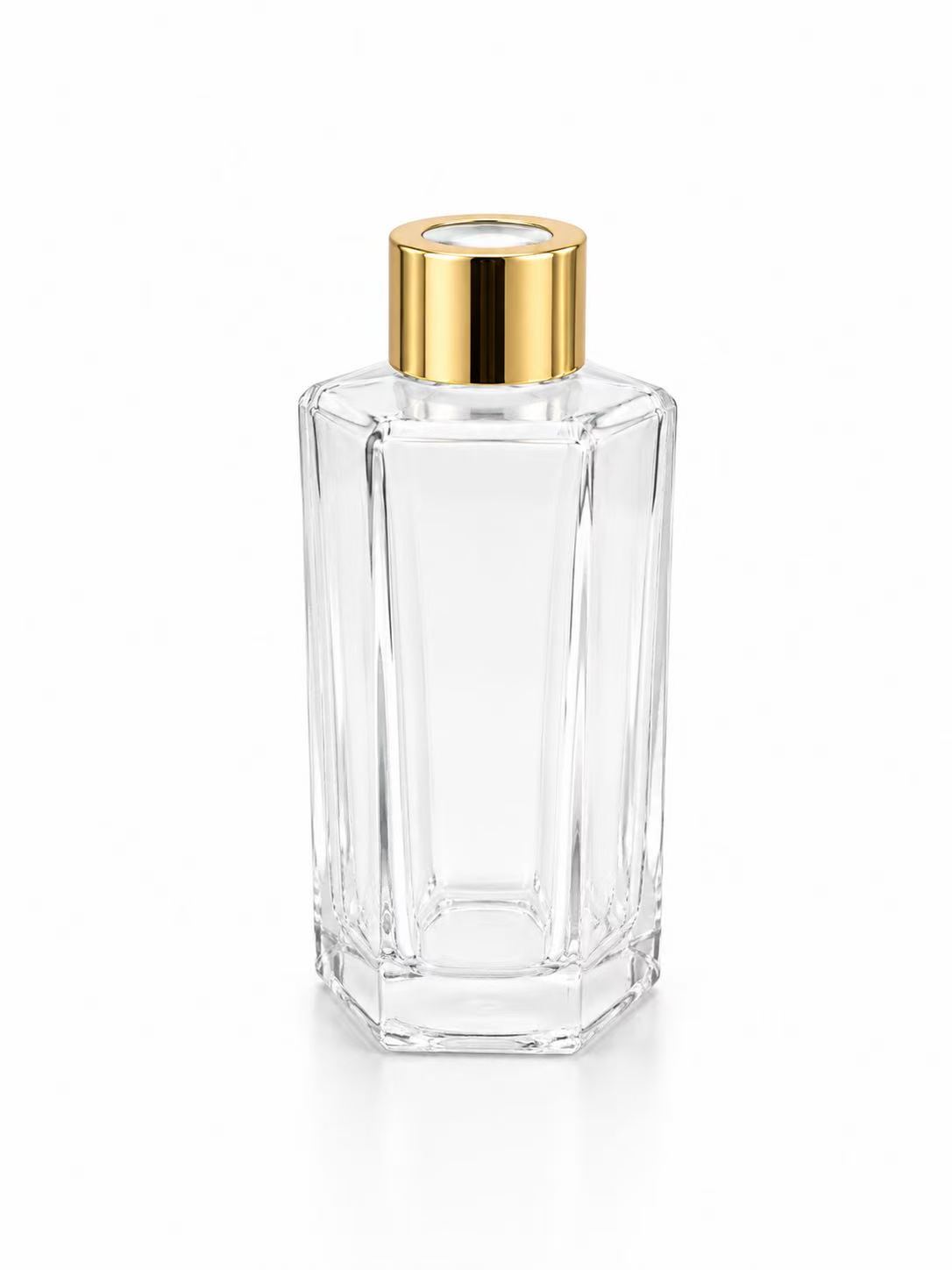 HJ-320 Faceted Cylindrical Glass Reed Diffuser Bottle – 30 / 50 / 120 ml