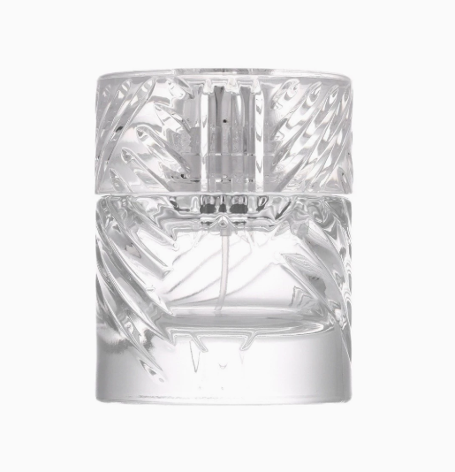 HJ-204 Geometric Textured Glass Perfume Bottle – 50 / 100 ml