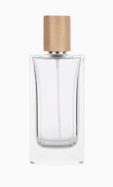 HJ-224 Tall Tapered Round Glass Perfume Bottle – 30 / 50 / 100 ml