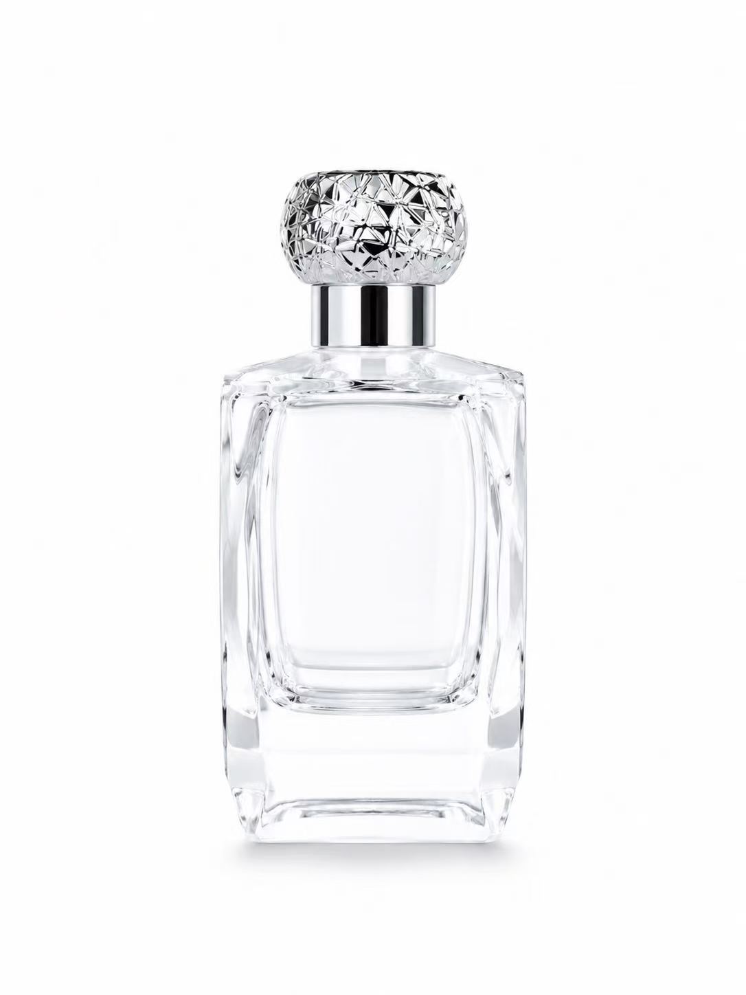 HJ-310 Beveled Rectangular Glass Perfume Bottle – 30 / 50 ml