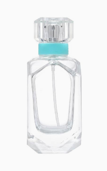 HJ-240 Faceted Compact Glass Perfume Bottle – 30 / 50 ml