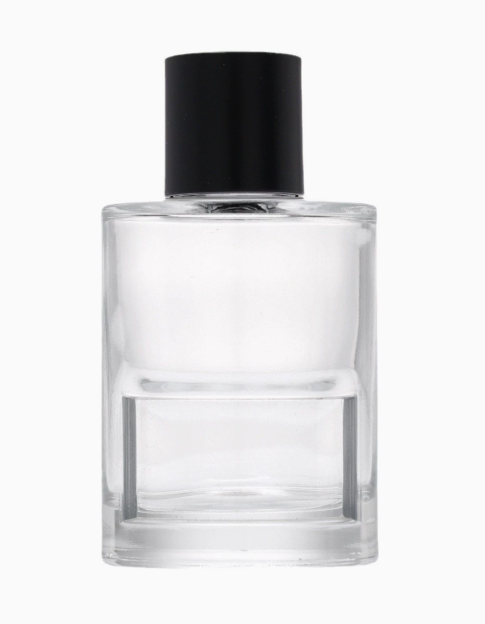 HJ-218 Stepped Cylindrical Glass Perfume Bottle – 100 ml